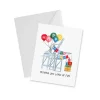 Birthday Cranes Notecard