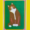 Black Cat Mini Riso Print