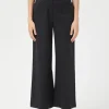 Black Straight Pants