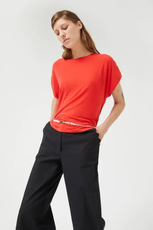 Black Straight Pants