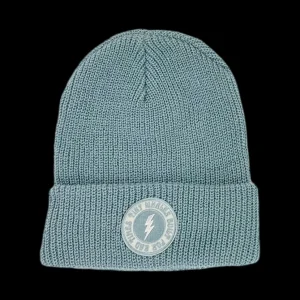 Blue Bird Day Beanie - Stone Blue