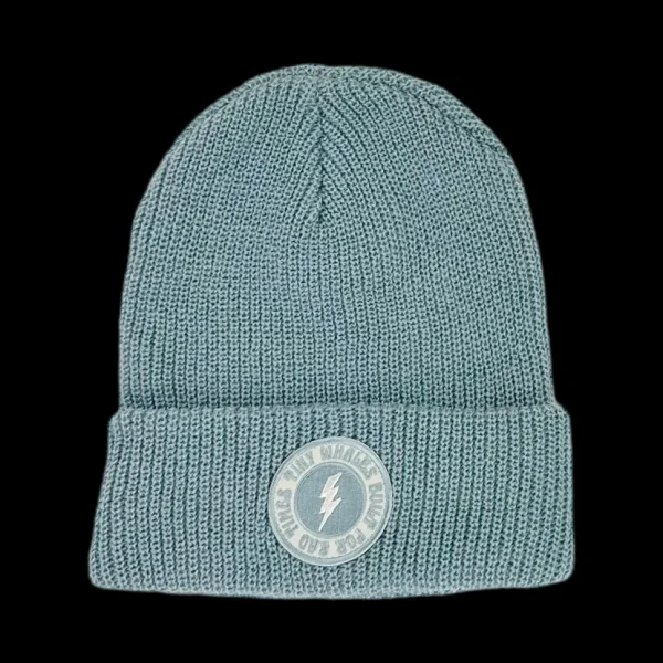 Blue Bird Day Beanie - Stone Blue