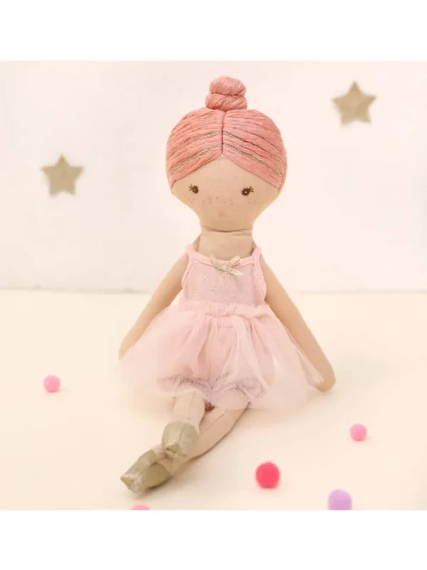 Blush Pointelle Ballerina Doll