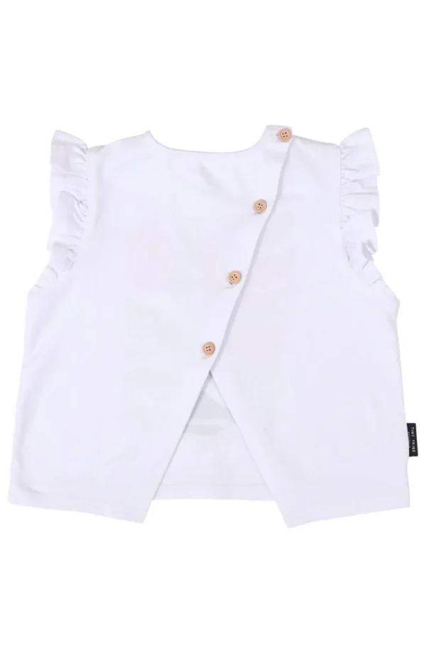 Botanical Ruffle Top