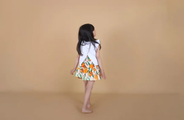 Botanical Ruffle Top