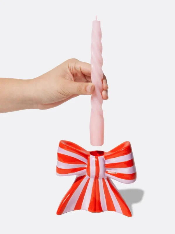 Bow Candle Holder Large