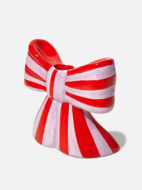Bow Candle Holder Large