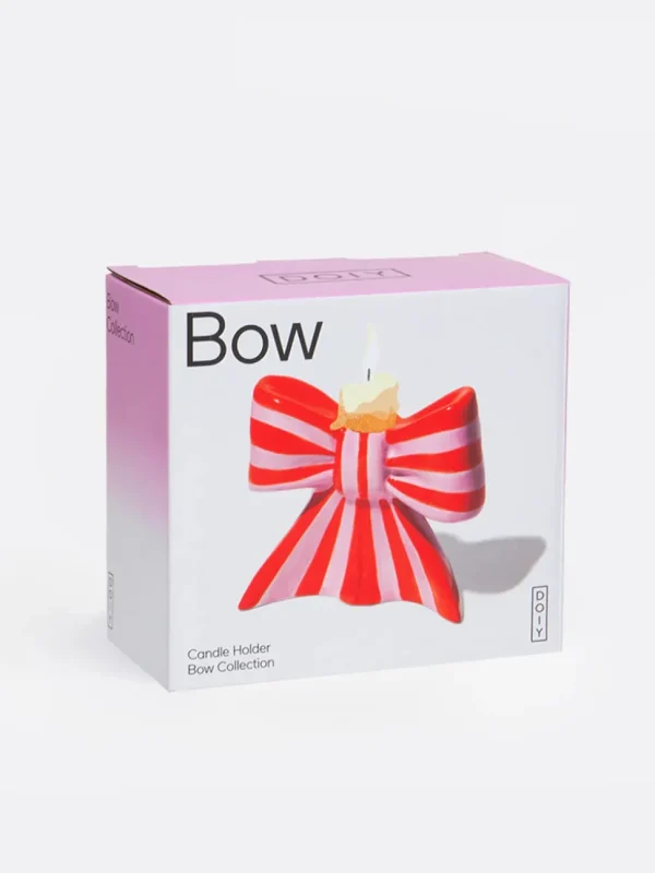 Bow Candle Holder Large