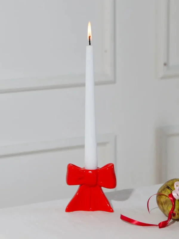 Bow Candle Holder Small