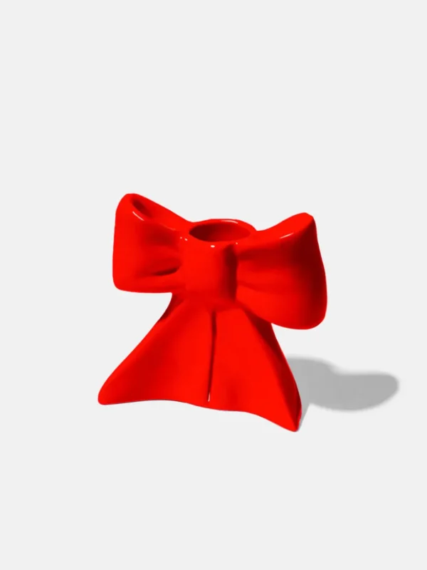 Bow Candle Holder Small