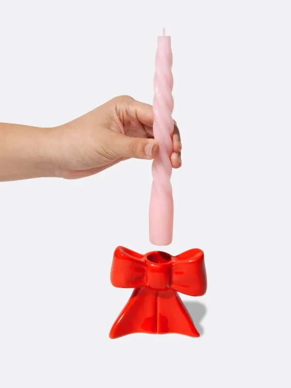 Bow Candle Holder Small