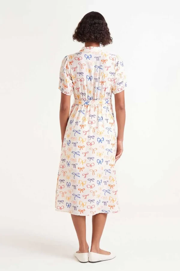 Bow Print Dress