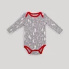Buffalo Plaid Forest Long Sleeve Bodysuit