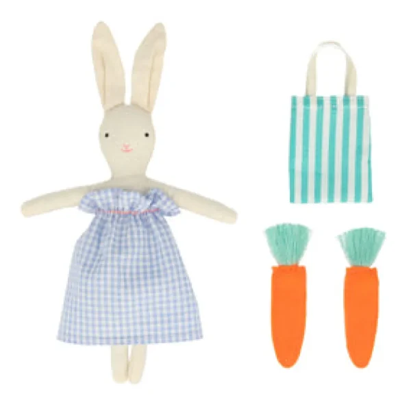 Bunny Mini Suitcase Doll