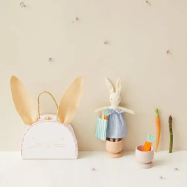 Bunny Mini Suitcase Doll