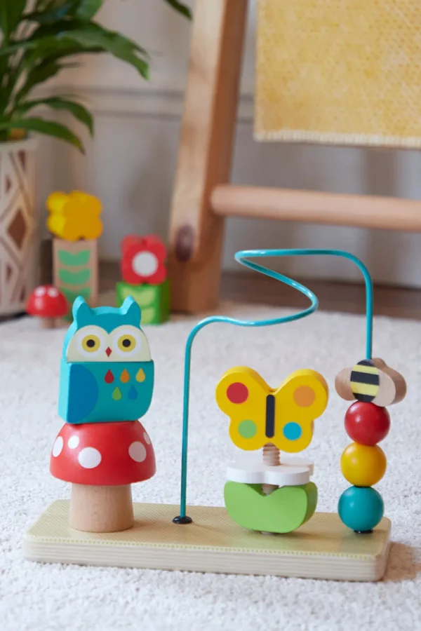 Busy Garden Wooden Activity Trio