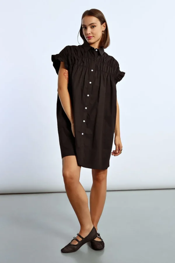 Button Front Dress