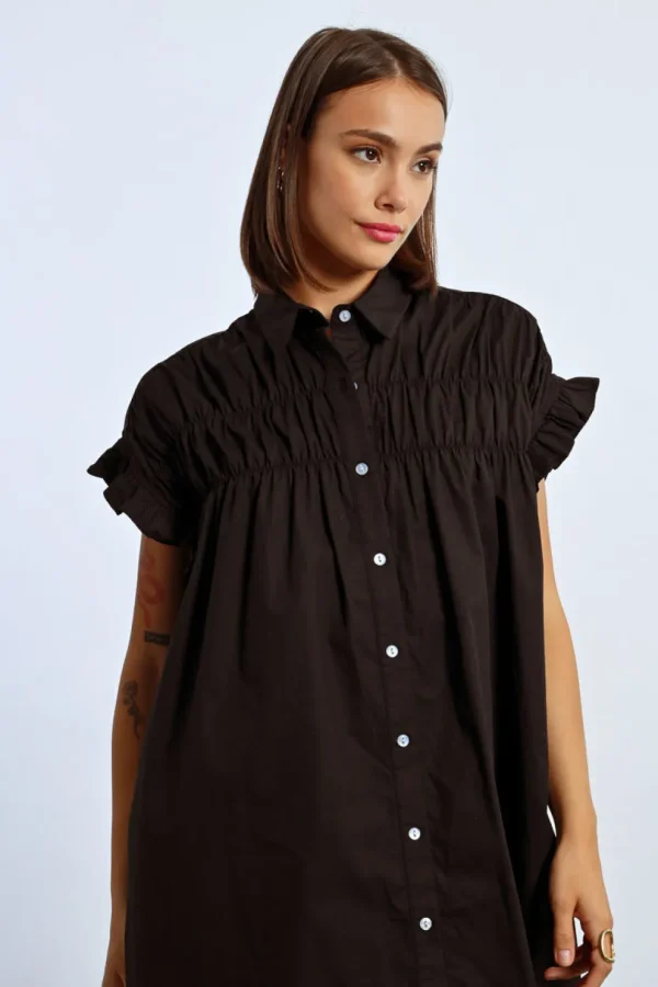 Button Front Dress