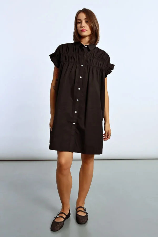 Button Front Dress