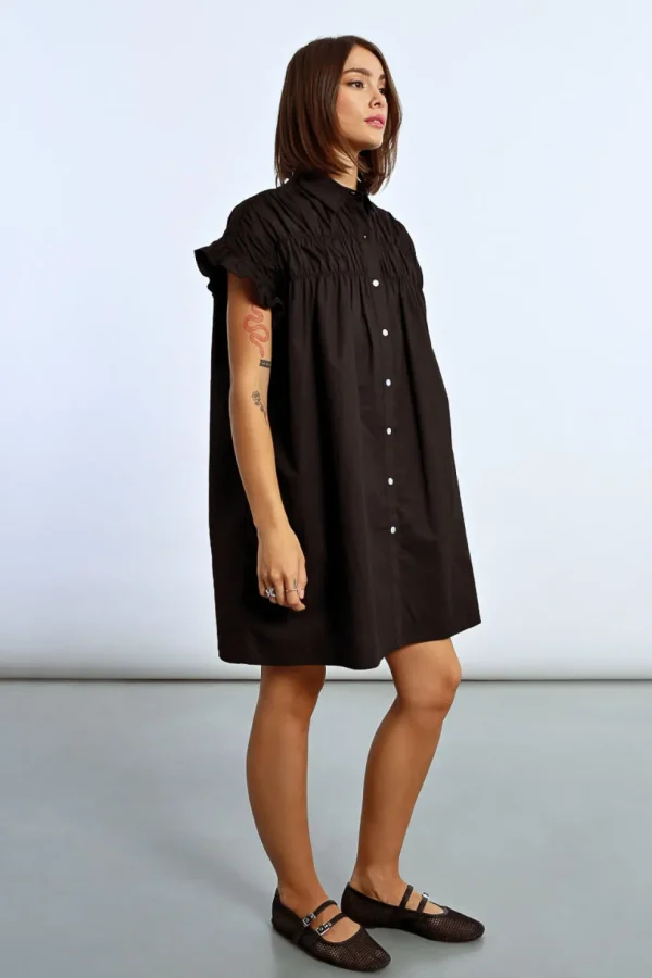 Button Front Dress
