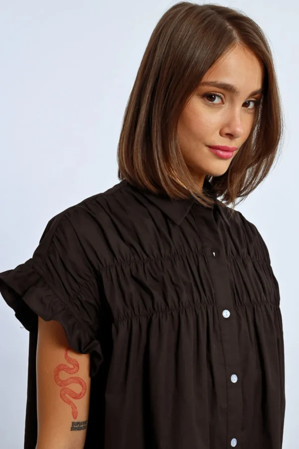 Button Front Dress