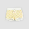 Canary Beachcomber Print Girls' Terry Shorts