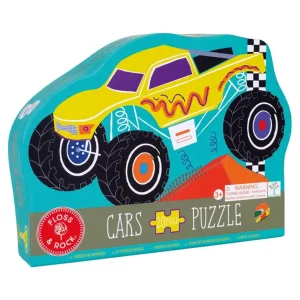 Cars 20pc "Monster Truck" Shaped Jigsaw with Shaped Box