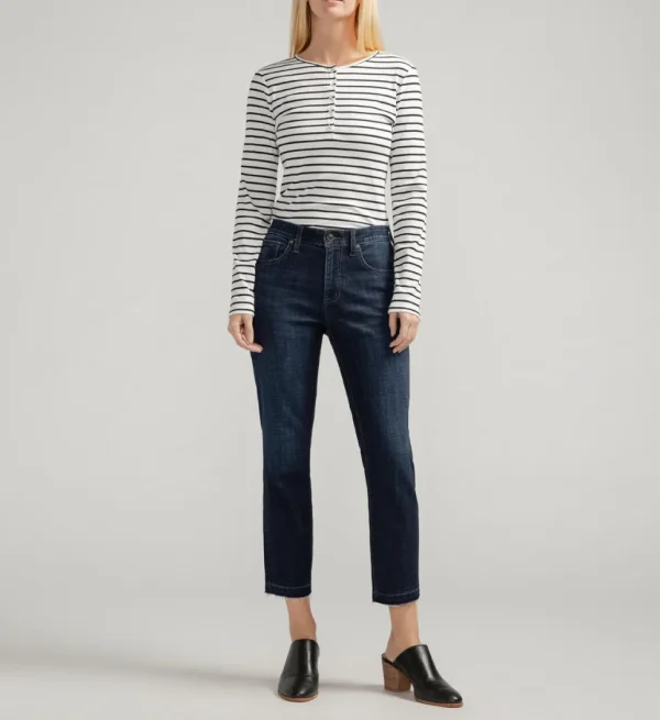 Carter Mid Rise Girlfriend Jeans (Palau’s Blue)