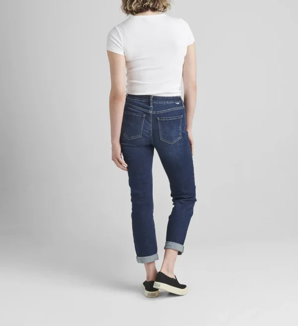 Carter Mid Rise Girlfriend Jeans (Night-Breeze)