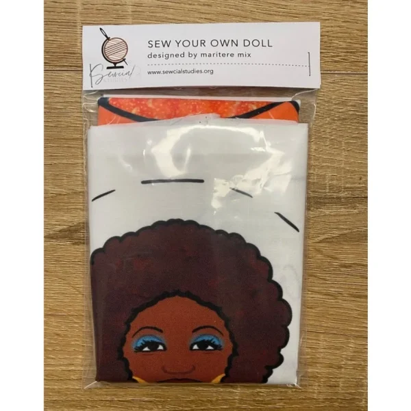 Celia Cruz DIY Doll Fabric