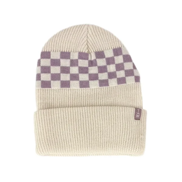 Check It Beanie - Natural Twilight