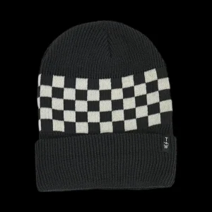 Check It Beanie - Faded Black