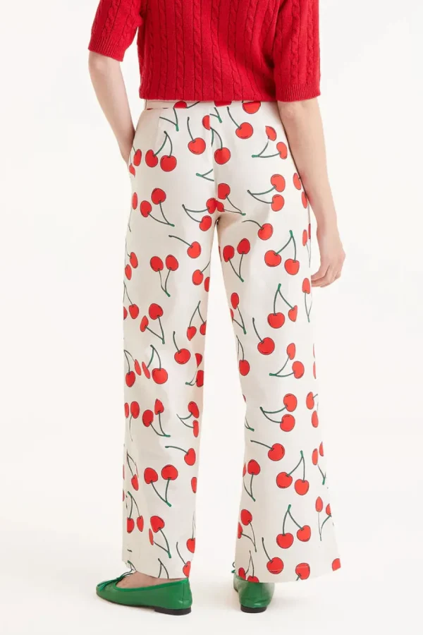 Cherry Print Pants