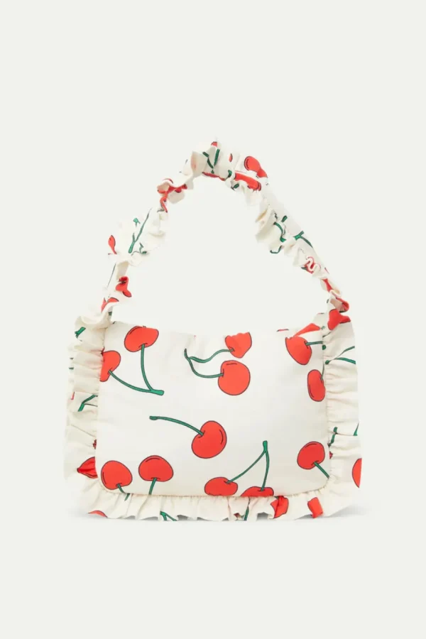 Cherry Print Shoulder Bag
