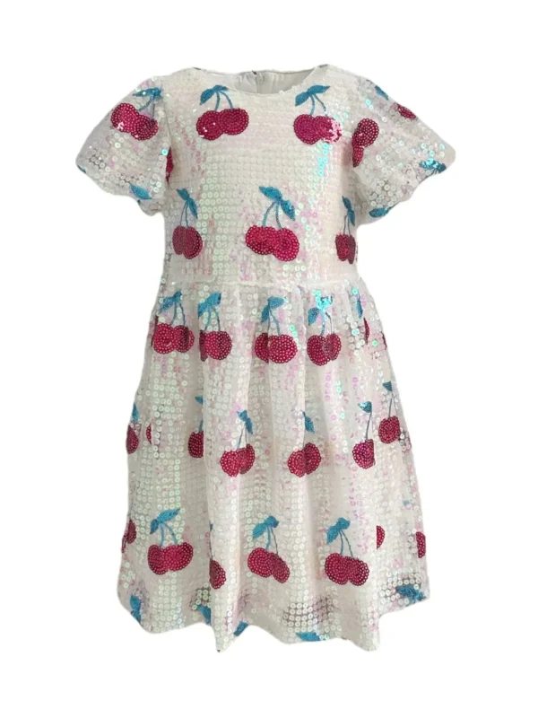 Cherry Sequin Dress