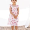 Cherry Stripe Cruise Dress