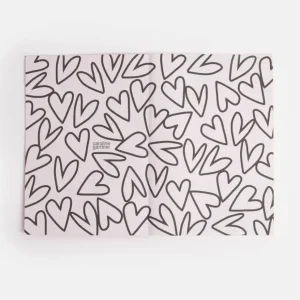 Colorblock Hearts Set of 3 Notebooks