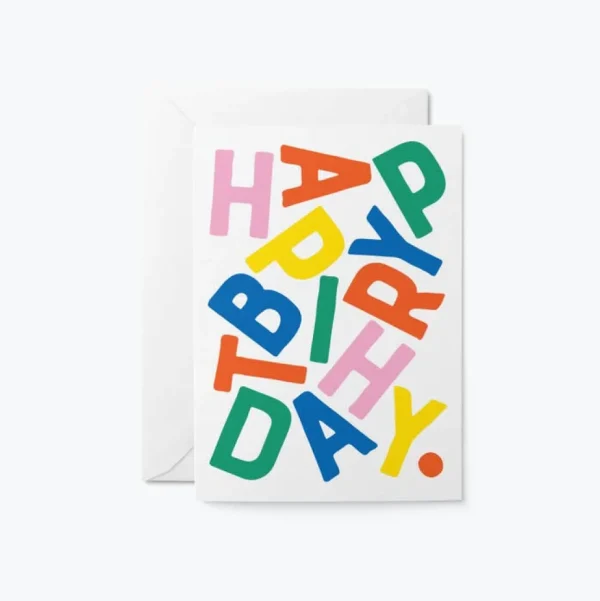 Colorful Happy Birthday