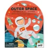 Coloring Book With Stickers: Outerspace
