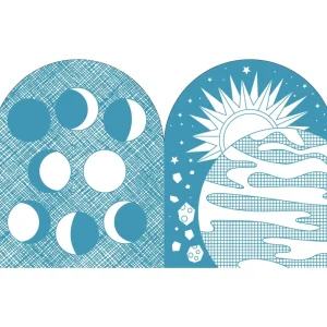 Coloring Book With Stickers: Outerspace
