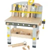 Compact Wood Workbench
