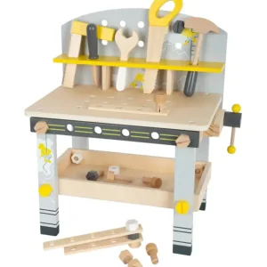Compact Wood Workbench