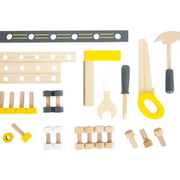 Compact Wood Workbench