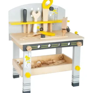 Compact Wood Workbench
