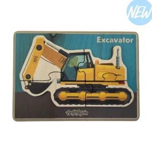 Construction Vehicle Puzzle - Excavator