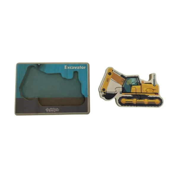Construction Vehicle Puzzle - Excavator