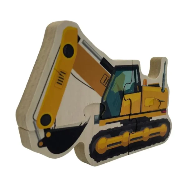 Construction Vehicle Puzzle - Excavator