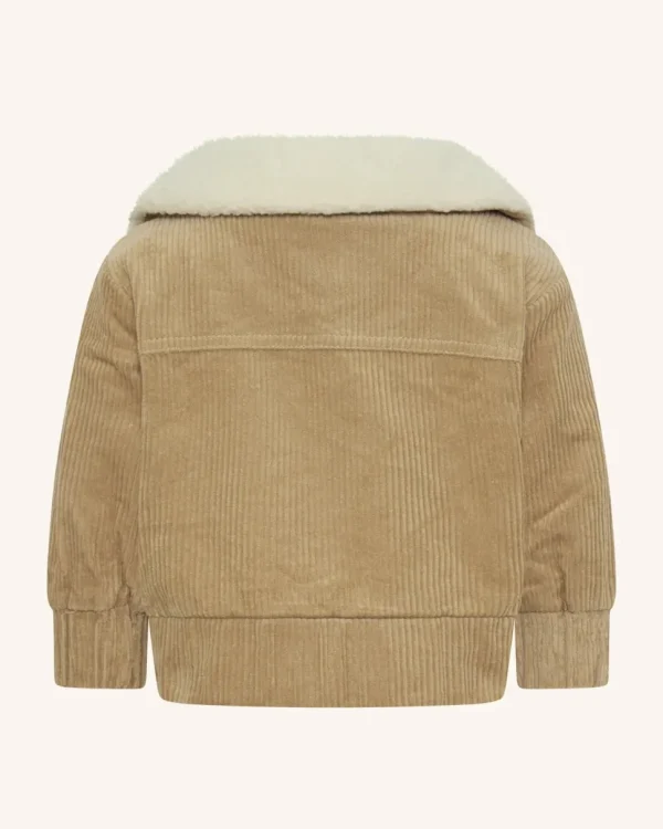 Corduroy Sherpa Collar Jacket