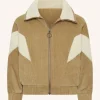 Corduroy Sherpa Zip Jacket