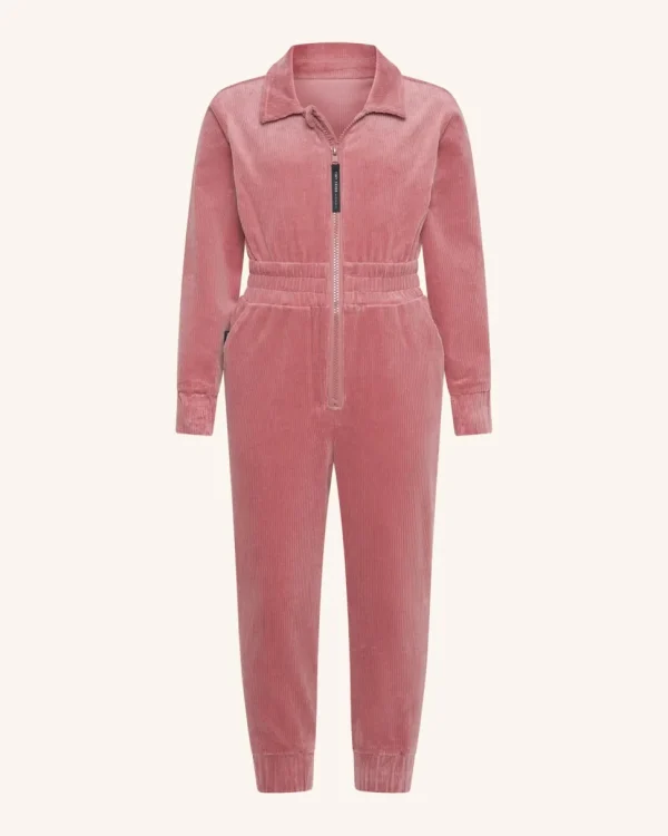 Corduroy Zip Jumpsuit